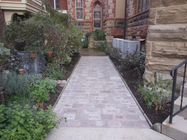 Engraved Memorial Walkway